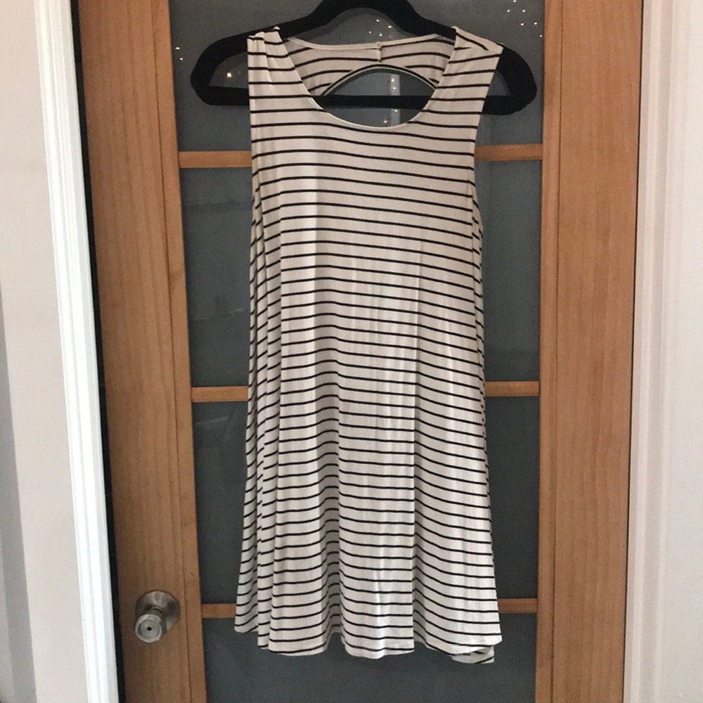 American eagle outfitters stripped summer dress